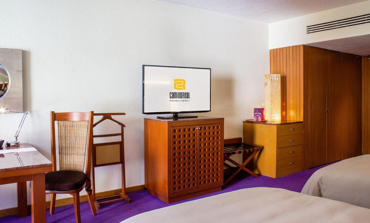 Hotel Camino Real Polanco Mexico Esterno foto A room at the hotel