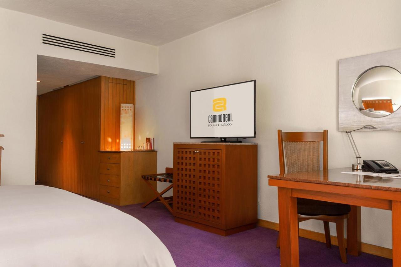 Hotel Camino Real Polanco Mexico Esterno foto A room at the hotel