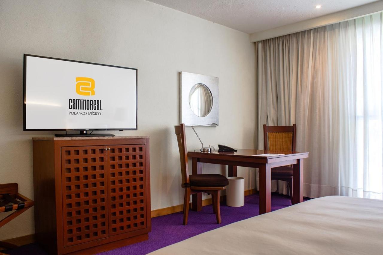 Hotel Camino Real Polanco Mexico Esterno foto A room at the hotel
