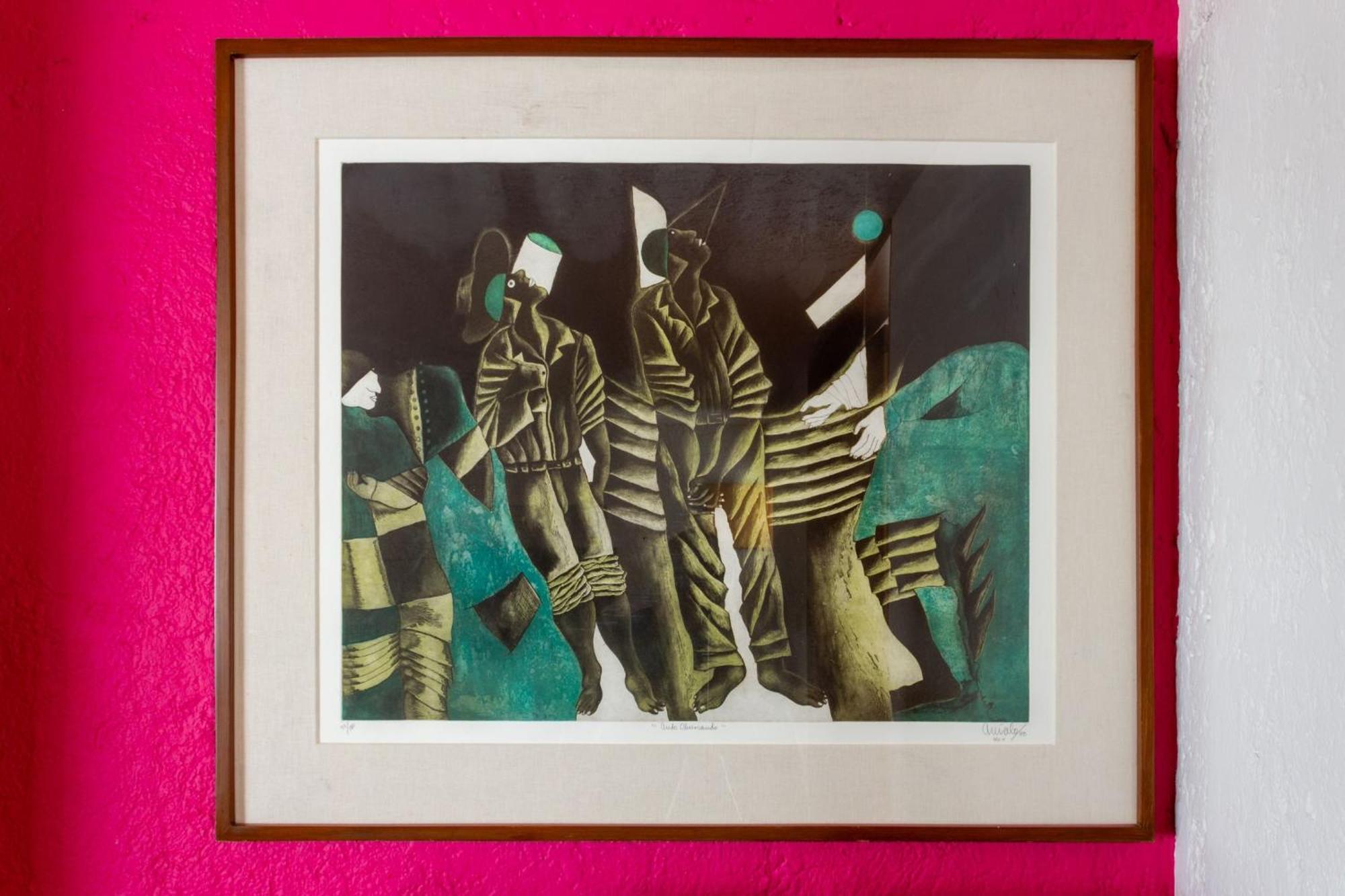 Hotel Camino Real Polanco Mexico Esterno foto A painting by the artist