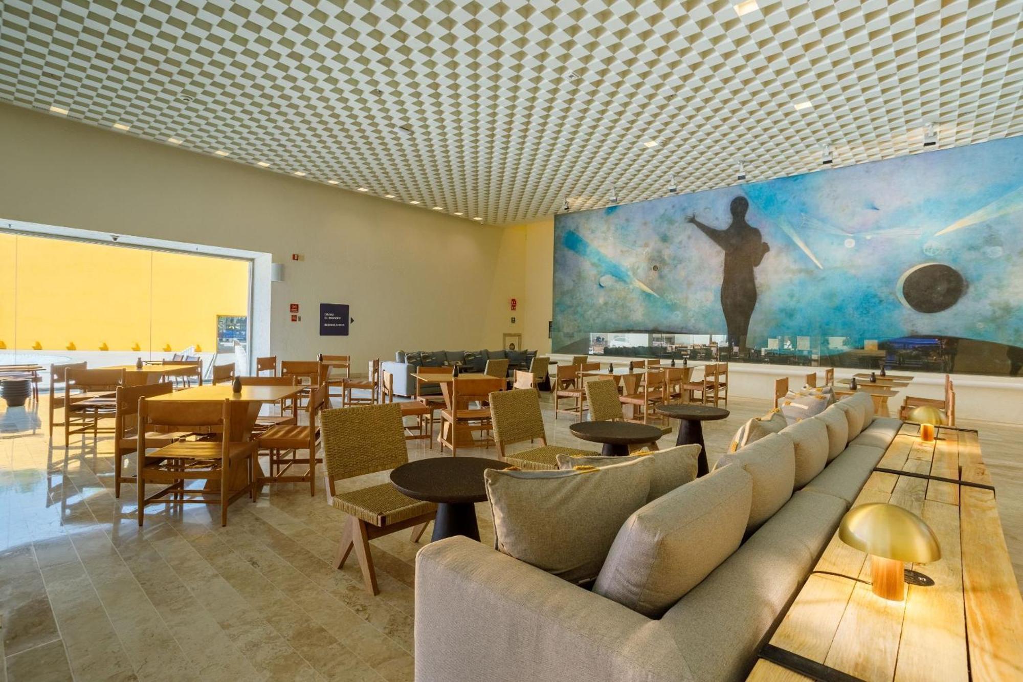Hotel Camino Real Polanco Mexico Esterno foto The interior of the lounge